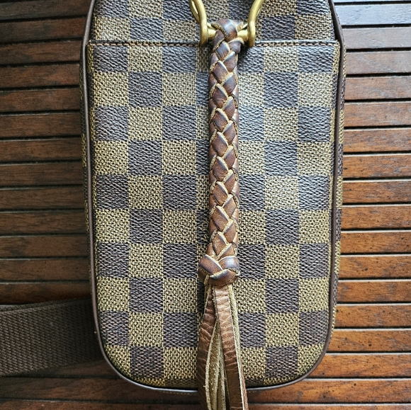 Louis Vuitton Leather Keychain - Picture 1 of 8